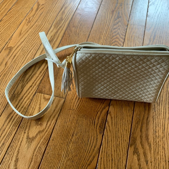 Talbots faux leather purse with tassels - Picture 5 of 10